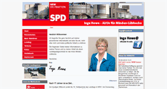 Desktop Screenshot of ingehowe.de